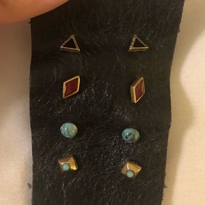 Urban Outfitters 4 Pair Stud Earrings